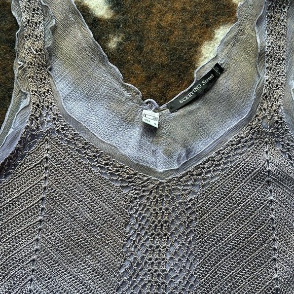 Authentic Scervino top, size USA 6 handmade, luxury designer brand knit top - Picture 2 of 6